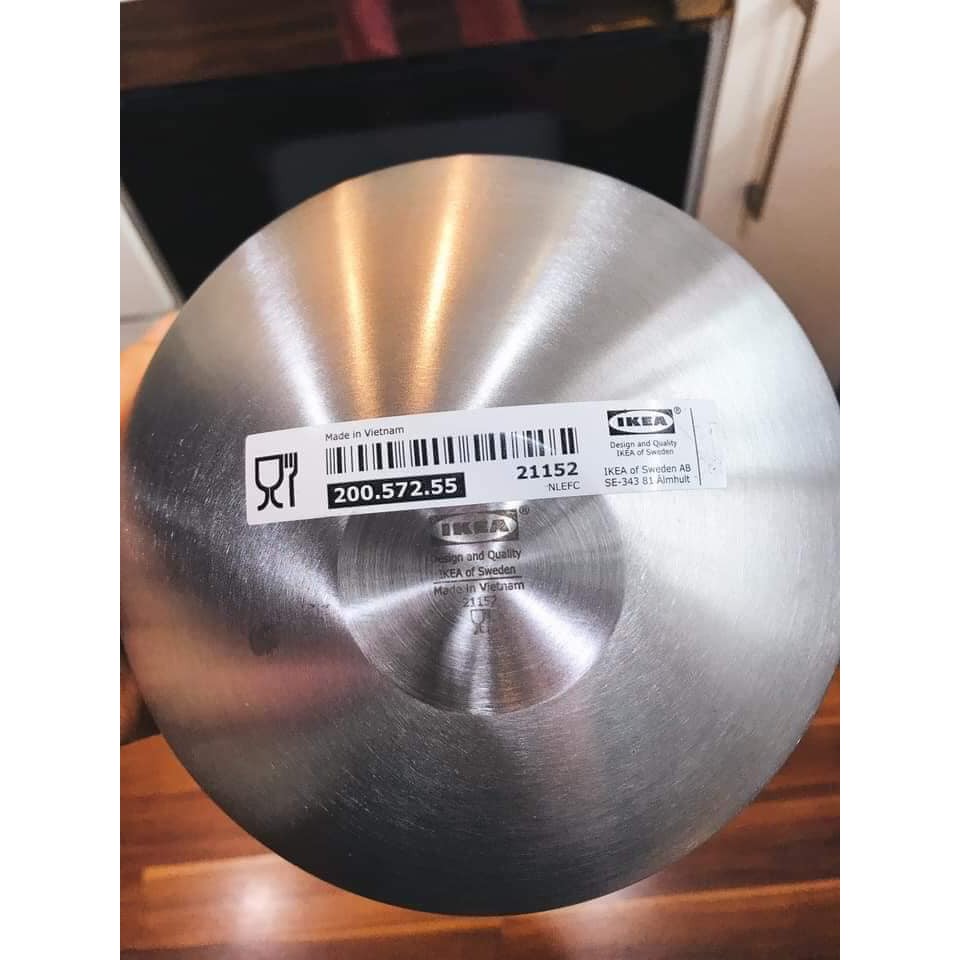 Set 2 Âu Trộn [CÓ TEM IKEA CHÍNH HÃNG] Inox 304 Ikea