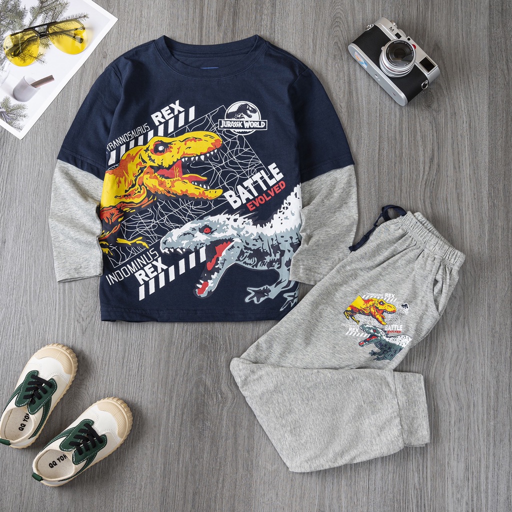 ✔️17-60kg✔️ Bộ Place/GAP thu đông dài tay bé trai size đại