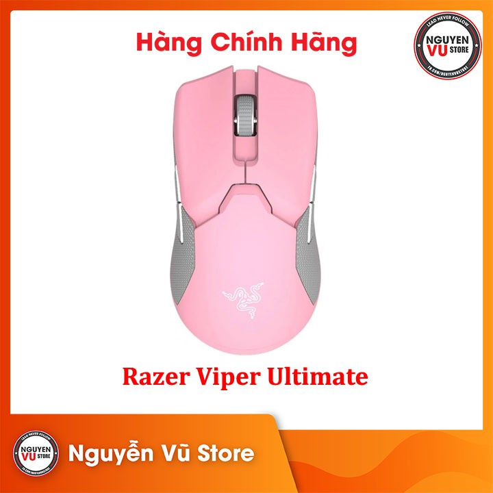 Chuột Razer Viper Ultimate with Charging Dock Quartz - Hàng Chính Hãng