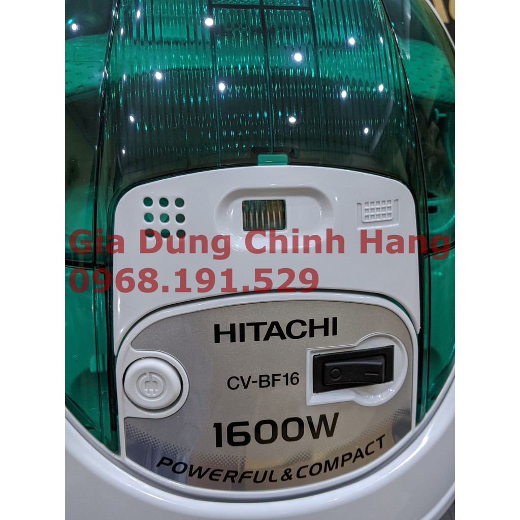 Máy hút bụi Hitachi CV-BF16 24CV(GN) - BH 1 đổi 1 theo Quy định Shop