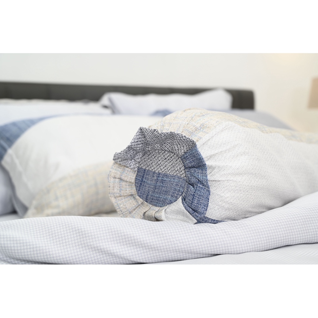 Bộ 5 món drap, áo gối NIN Tencel 800 - Brooklyn sọc cá tính