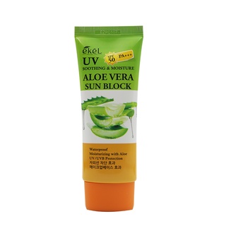 Kem Chống Nắng Nha Đam - Ekel Soothing ＆ Moisture Aloe Vera Sun Block