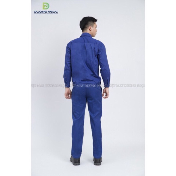 Quần Áo Công Nhân Vải Kaki Đẹp - Quần Áo Bảo Hộ Lao Động [DOO SAFETY]