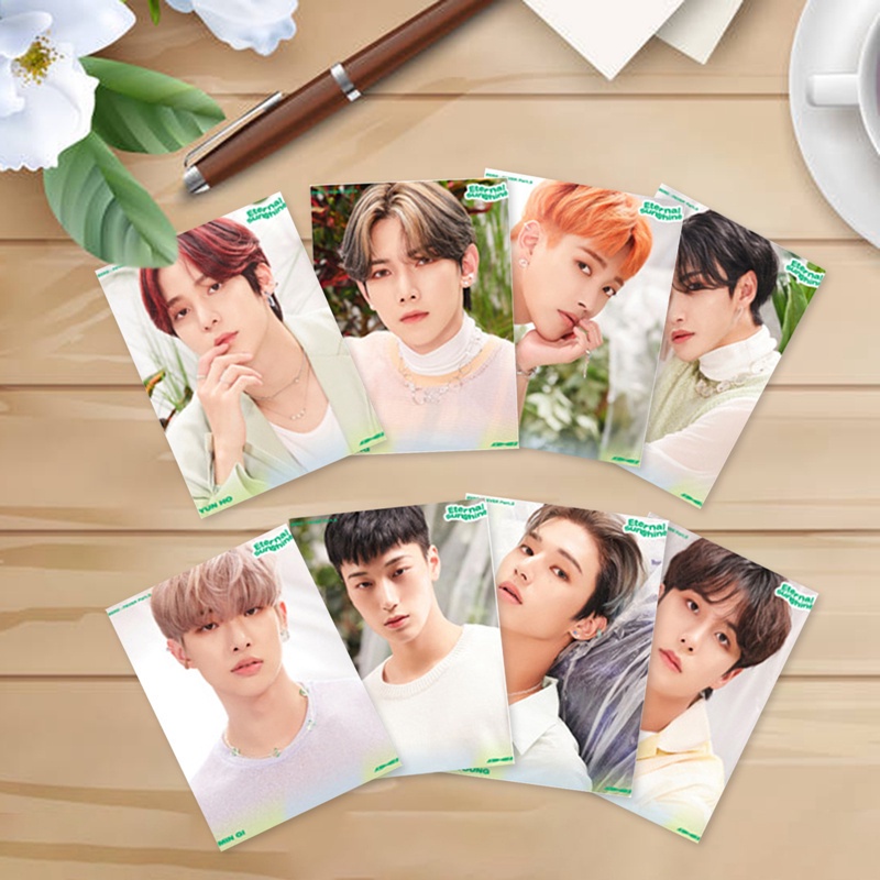 Bộ Thẻ Ảnh Lomo Nhóm Nhạc Ateez