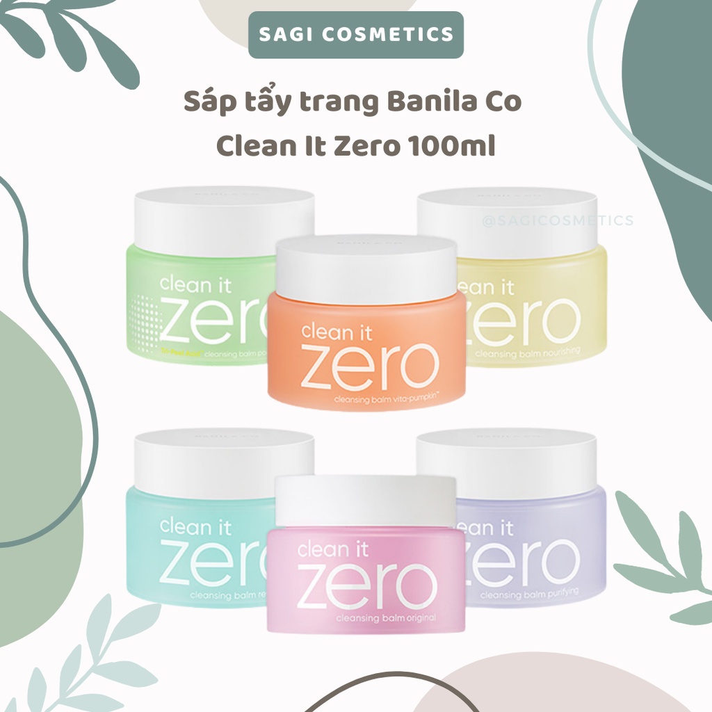 Sáp Tẩy Trang  BANILA CLEAN IT ZERO