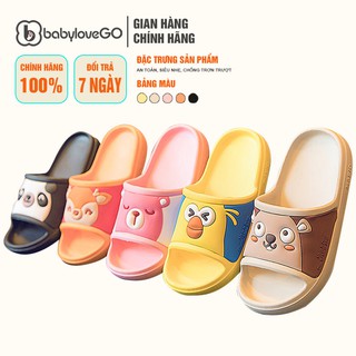 [Mã FABRR5501 giảm 100% đơn 0Đ] Dép trẻ em Cheerful Mario HJ-1900 siêu mềm siêu nhẹ chống trơn trượt cho bé