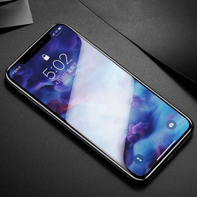Kính cường lực bảo vệ toàn màn hình độ cứng 9H cho IPhone 11 12  Pro MAX Mini