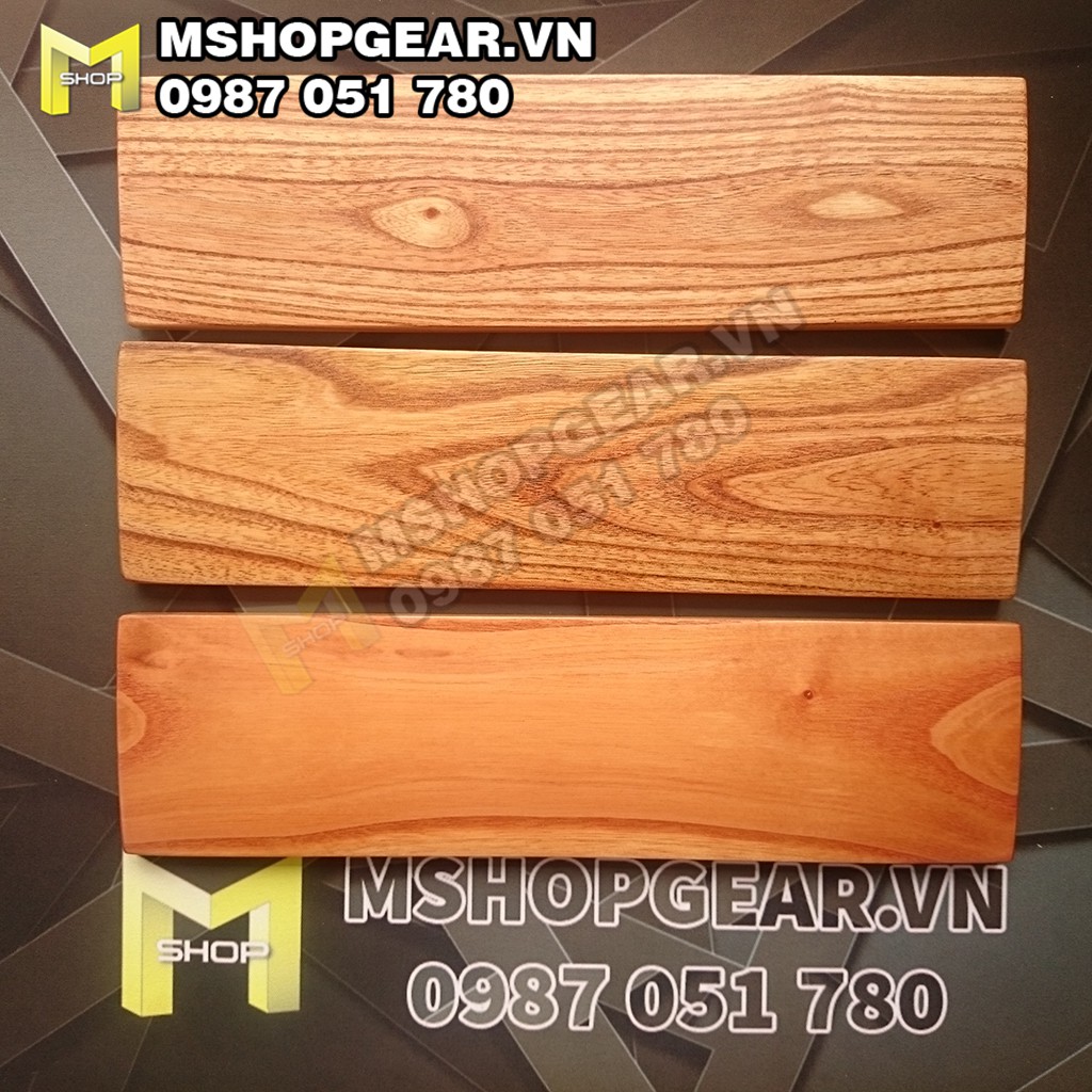 Kê tay gỗ nguyên khối cho bàn phím cơ Fullsize/TKL/Mini 60%/68% | BigBuy360 - bigbuy360.vn