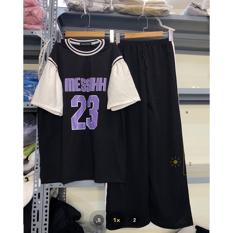 [Mã WAMT1505 giảm 10K đơn 0K] SET áo 23 + quần 3 sọc có tách lẻ | BigBuy360 - bigbuy360.vn