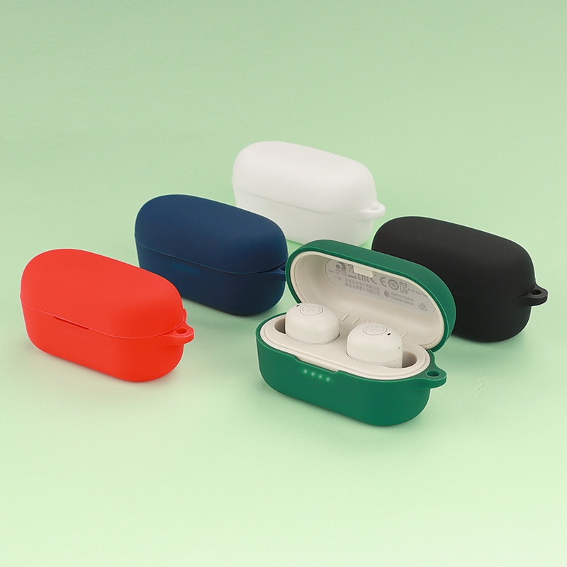 Vỏ Bảo Vệ Hộp Sạc Tai Nghe Không Dây Bằng Silicon Chống Sốc / Bụi Bẩn Dễ Giặt Cho Yamaha Tws E3B Silicone