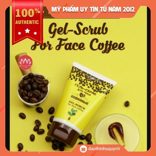 Tẩy da chết quế hồi cafe dạng gel cho mặt 100gr