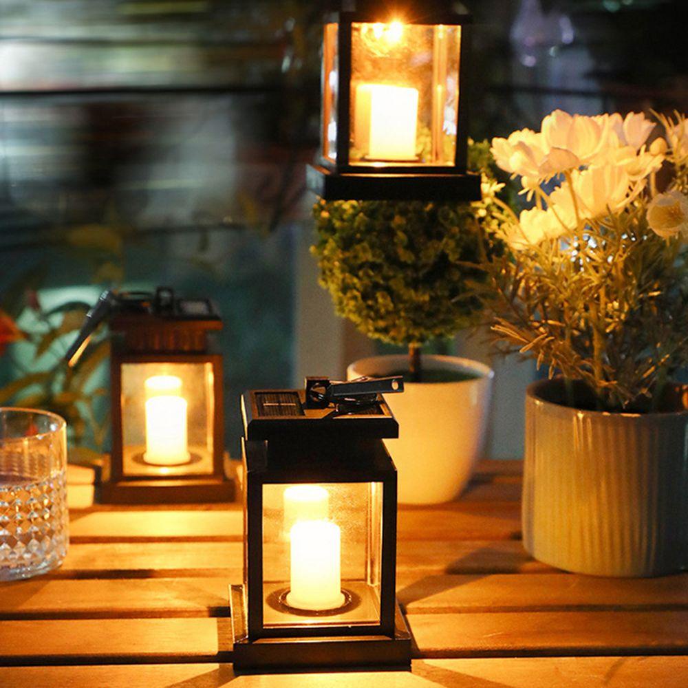 GOGOUP Đèn LED Hình Nến Trang Trí Sân Vườn