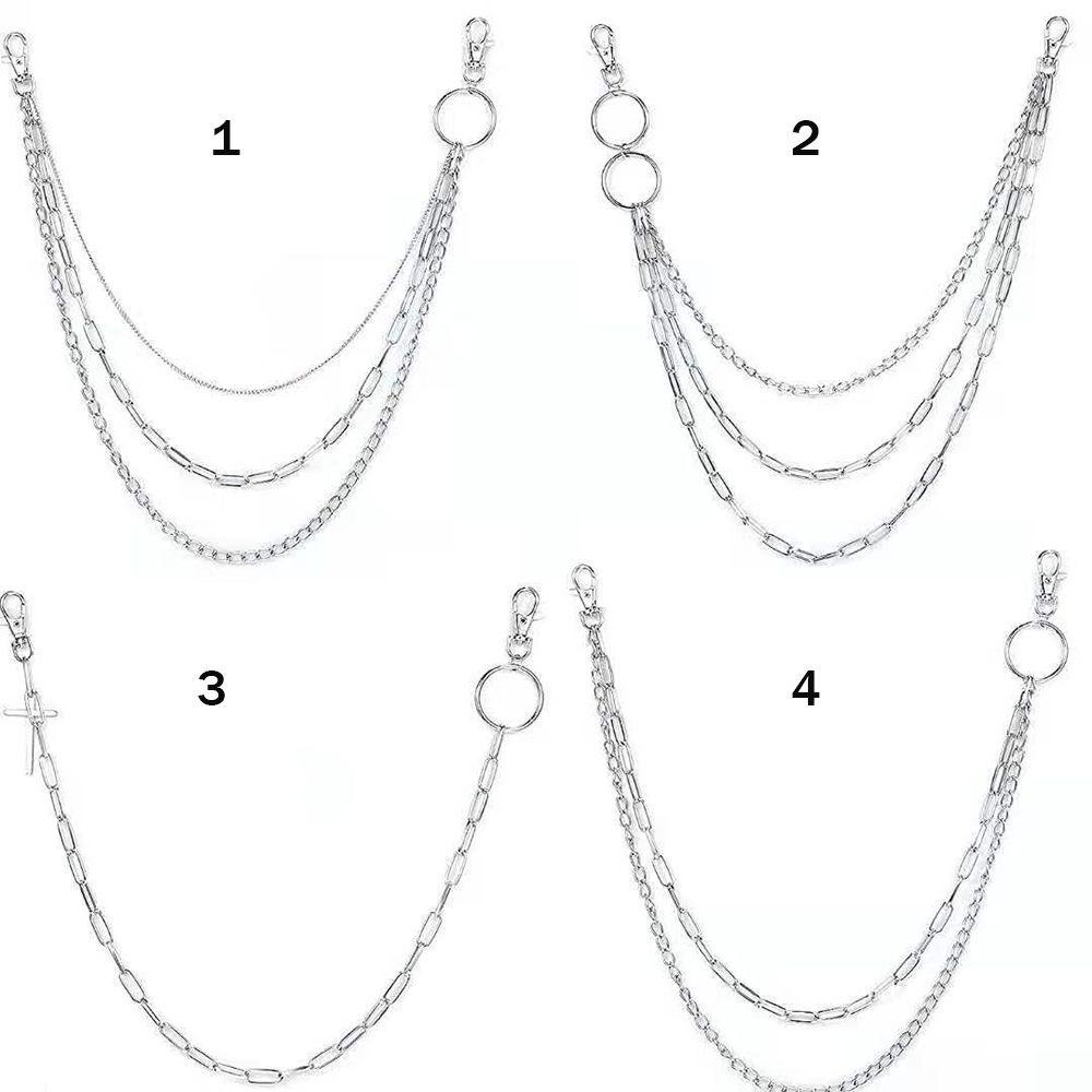 Móc Khóa Dây Xích Đeo Thắt Lưng Quần Jean Phong Cách Hip Hop Làm Đẹp Cho Nam Và Nữ