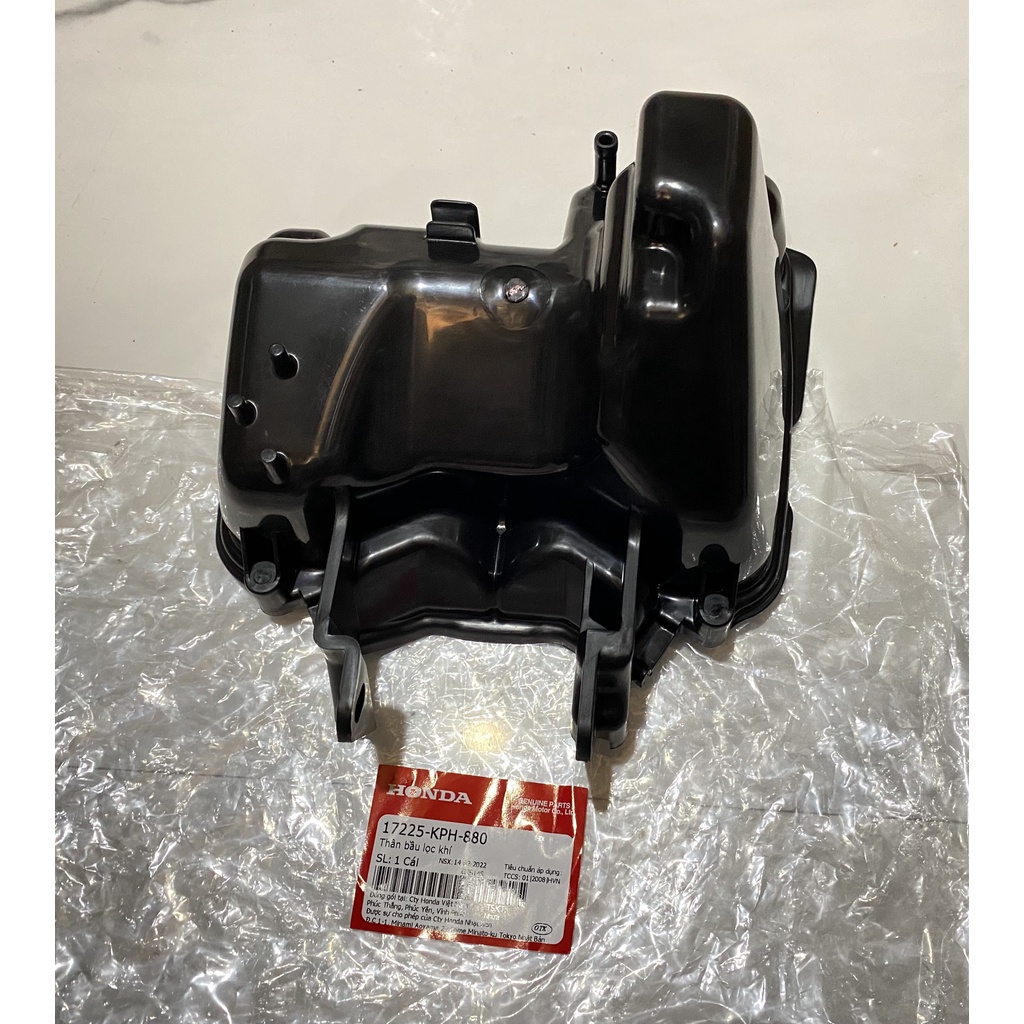 Thân bầu lọc khí - bô e HONDA WAVE A100, S100, RS100.
