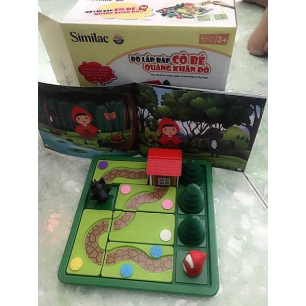 Bộ lắp ráp lego cô bé quàng khăn đỏ