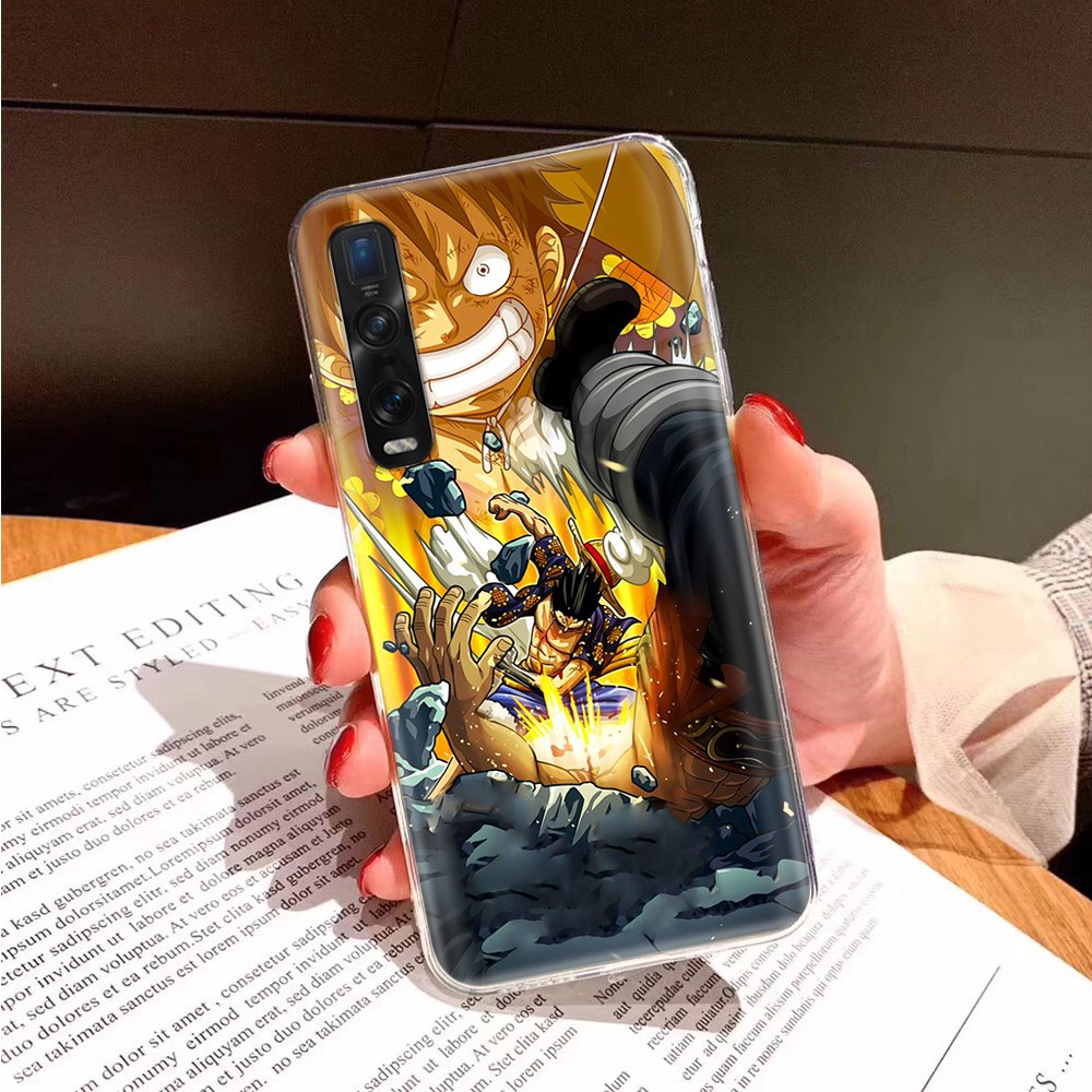 Ốp Điện Thoại Trong Suốt In Hình One Piece Cho Samsung Galaxy A11 A21 A31 A41 A51 A71 A81 A91 M21 M31 M30S M40S M60S