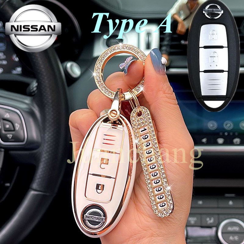 Ốp Chìa Khóa Xe Hơi Chất Lượng Cao Cho Nissan Qashqai Juke F15 J10 J11 X-Trail T32 T31 Nissan X70 Nissan Terra Navara Almera Patrol royalKicks Tiida Pathfinder Note