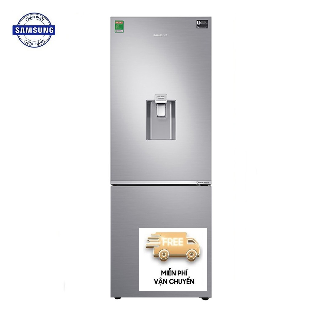 Tủ lạnh Samsung Inverter 307 lít RB30N4170S8/SV, Ngăn đông mềm, Hộp đá xoay di động Inverter tiết kiệm điện