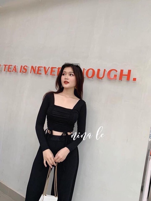 Set quần ống rộng