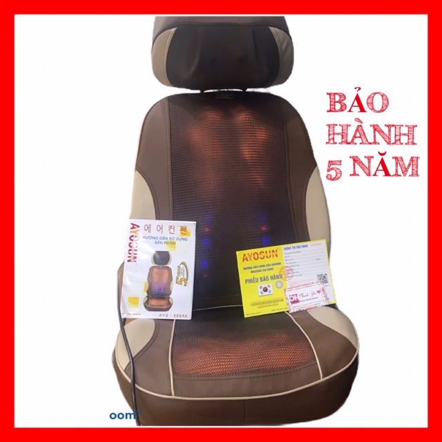 GIÁ HỦY DIỆT𝐂𝐡𝐢́𝐧𝐡 𝐇𝐚̃𝐧𝐠-𝐁𝐇 𝟓𝐍𝐚̆𝐦 Đệm Massage Toàn Thân 𝗔𝗬𝗢𝗦𝗨𝗡 Hàn Quốc- Ohlala House đại lý phân phối