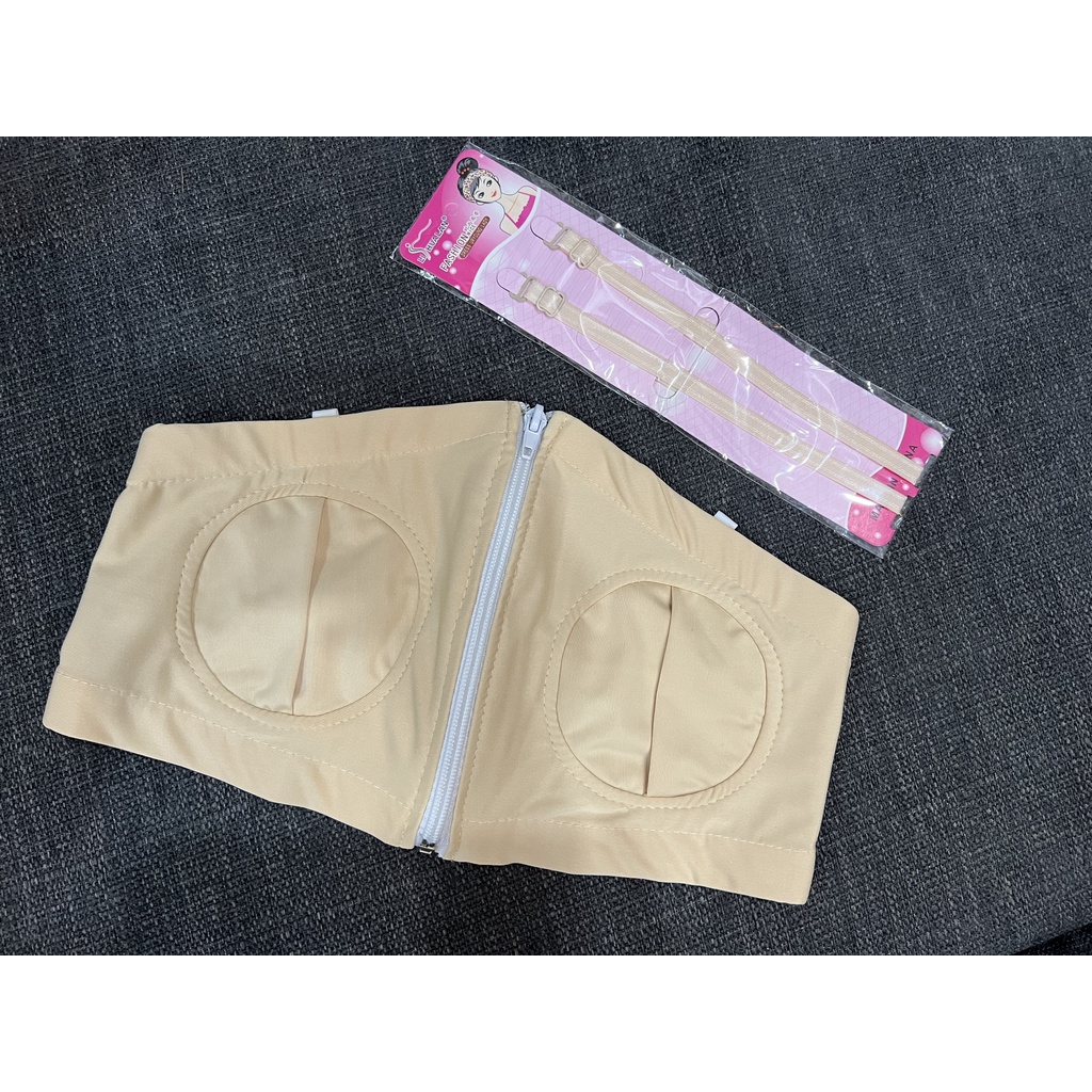 Áo hút sữa rảnh tay có dây Hàng Made in Viet Nam . Áo hút sữa Cotton lạnh free size