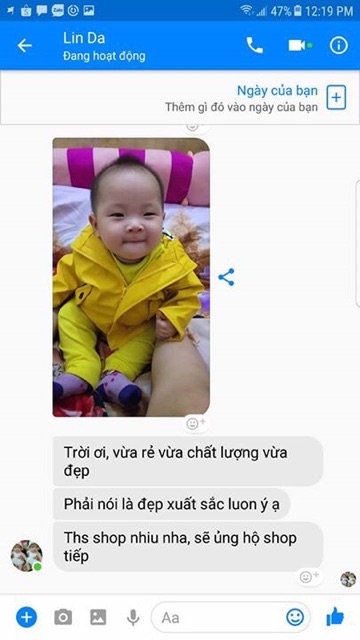 Áo khoác Da Gap cho bé