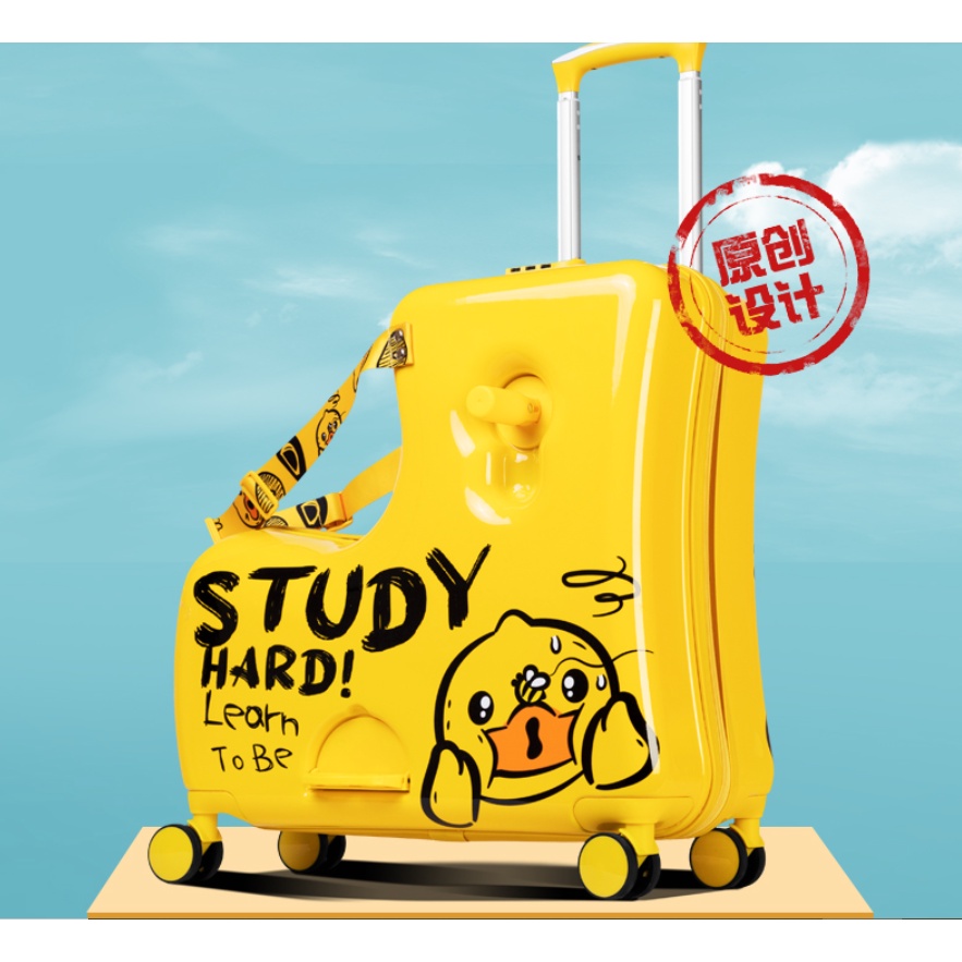 Vali cho bé B.Duck hàng chính hãng bảo hành 12 tháng