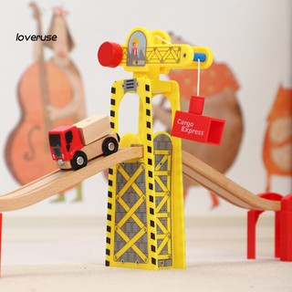 Bộ Đồ Chơi Xe Lửa Bằng Gỗ Có Nam Châm Cho Bé