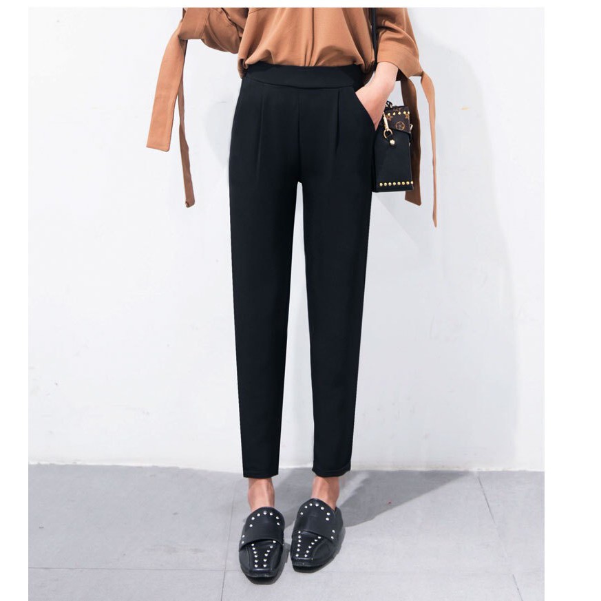 Quần baggy nữ vải đẹp chuẩn form