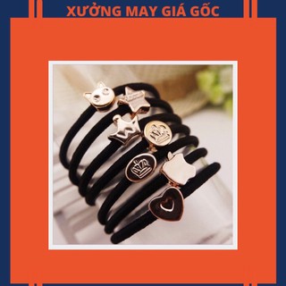 (Siêu Rẻ) Dây Buột Tóc Ulzzang Hình Cute Hottrend 2019