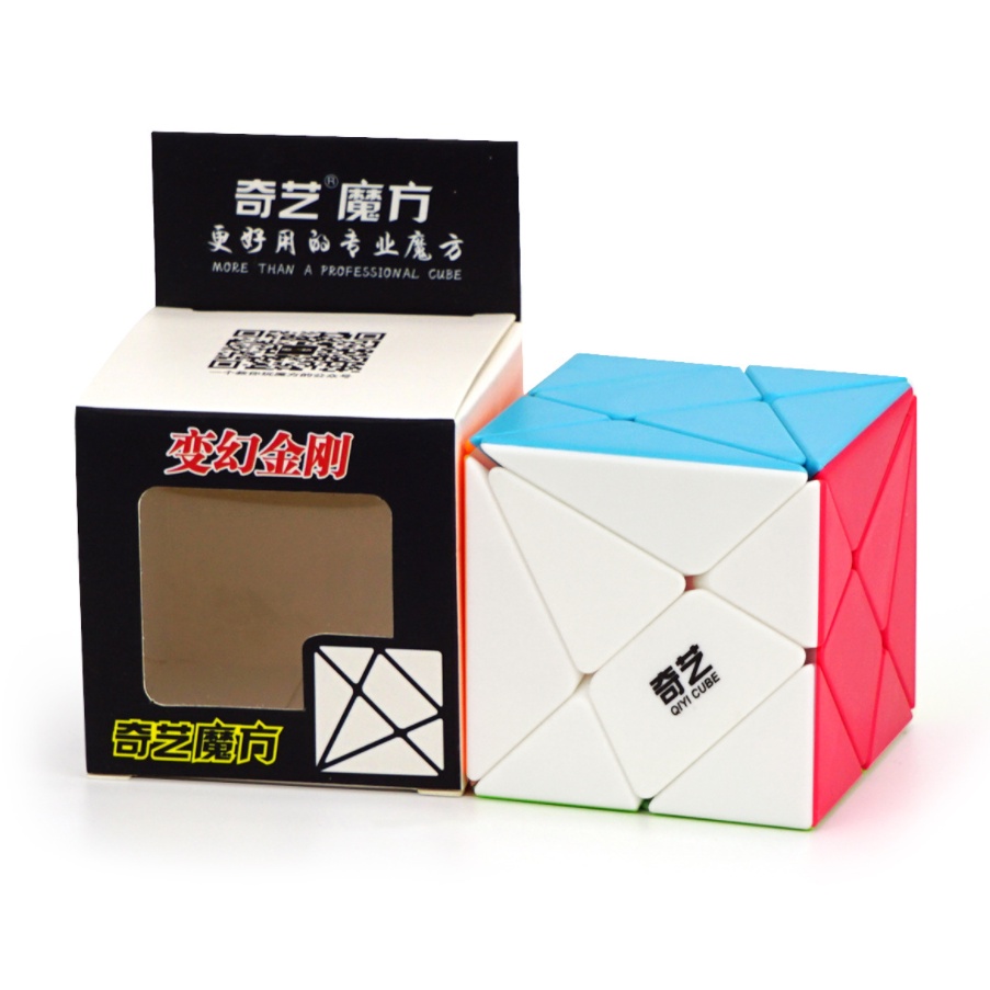 Rubik Biến Thể Rubik Axis Cube QiYi Stickerless QYAS