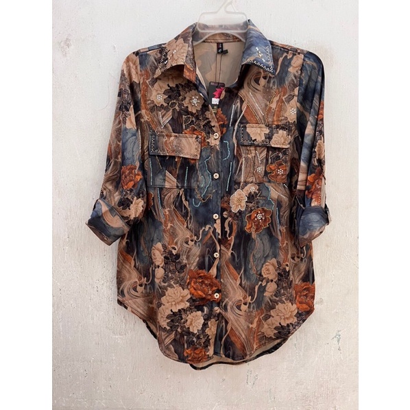 ÁO SƠ MI TRUNG NIÊN VẢI LATIN CAO CẤP