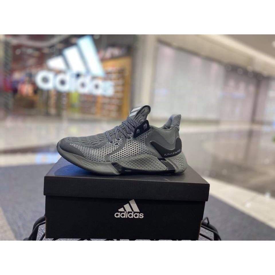 Giày Nam Adidas Alphabounce instinct 2020 Full box - Xám Full