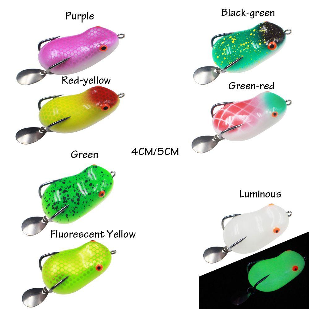 Mồi Câu Cá Giả Hình Ếch Bằng Silicone Mềm