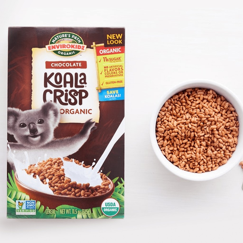 Ngũ Cốc Hữu Cơ Cho Bé Nature's Path EnviroKidz Organic Chocolate Coco Chimps, Chocolate Koala Crisp, Berry Blast Cheetah