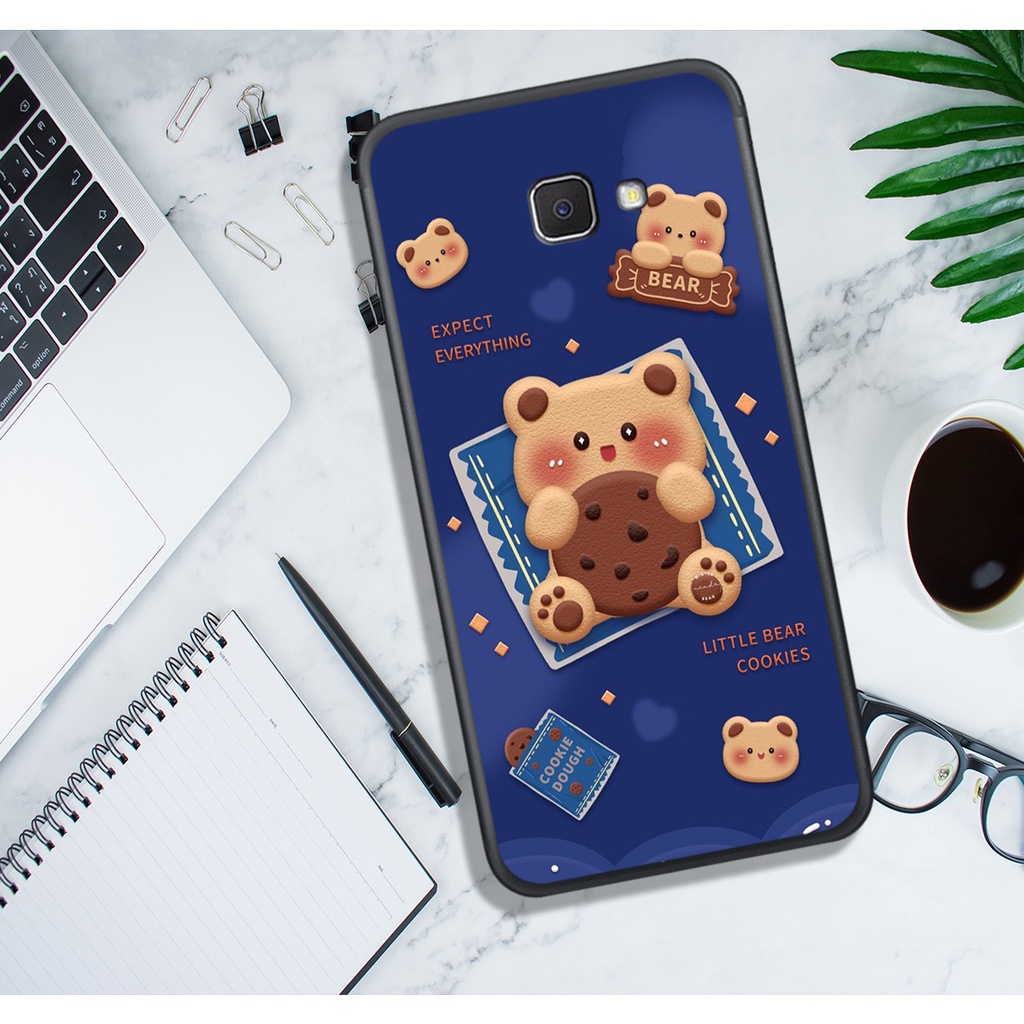 ỐP LƯNG SAMSUNG J5 PRIME - J7 PRIME - J4 PLUS , IN HÌNH GẤU NÂU CHOCOLATE ĐÁNG YÊU.