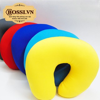 Gối chữ U hạt xốp U49 – Vàng