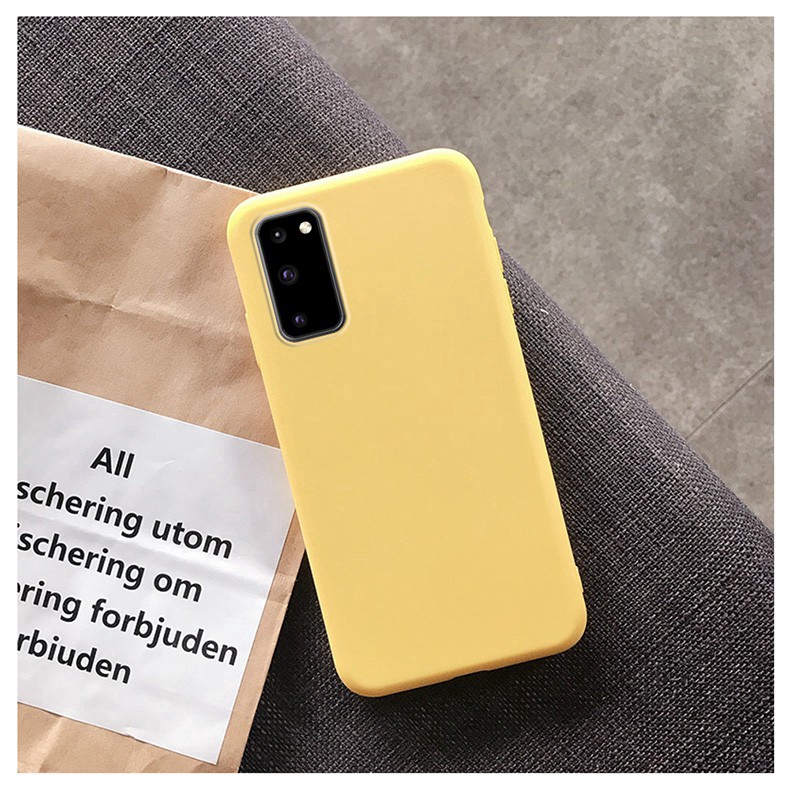 Ốp điện thoại TPU dẻo màu kẹo cho Samsung Galaxy A51 A71 A81 A91 S20 S20 Plus S20 Ultra S10 Lite Note 10 Lite