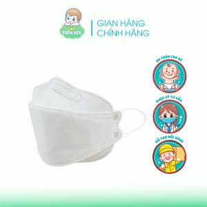 Khẩu trang trẻ em 3D Mask Gấu Panda Biden hộp 10 cái cao cấp cực dễ thương thiết kế ôm khít khuôn mặt