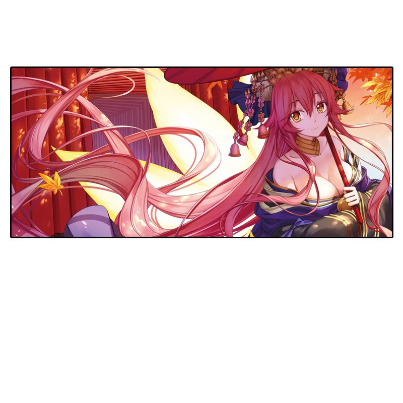 Miếng Lót Chuột Và Bàn Phím Máy Tính In Hình Anime Fate Joan of Arc Sakura Saber Okita Chống Thấm Nước