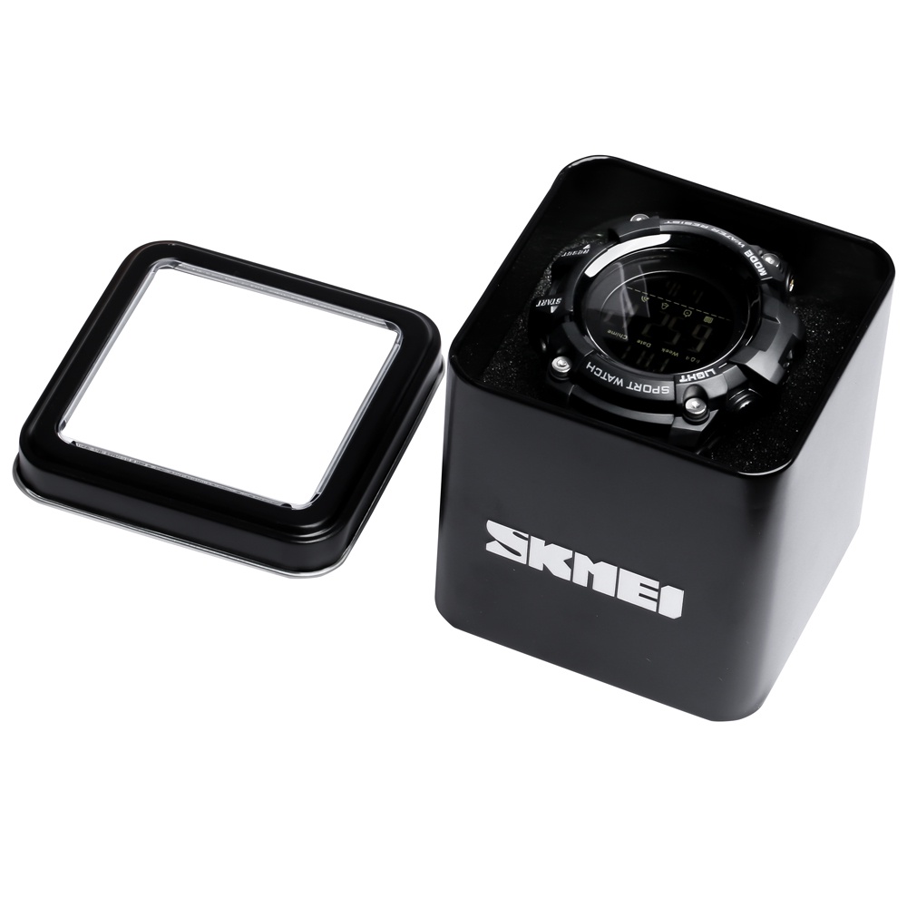 Đồng Hồ Nam Điện Tử Thể Thao Pin Nhật, Kháng Nước SKMEI - 1266BK - Hàng Chính Hãng