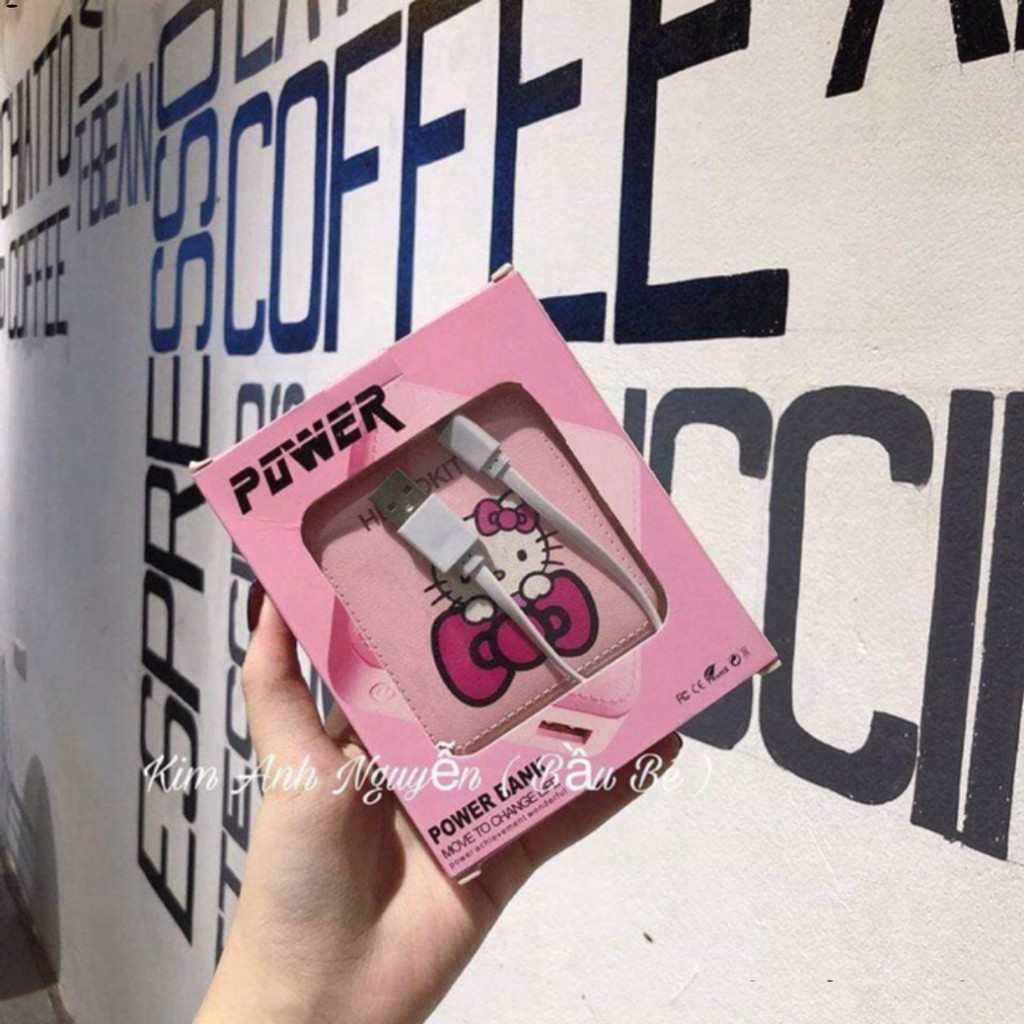 💞 Sạc dự phòng Hello Kitty SIÊU_HOT