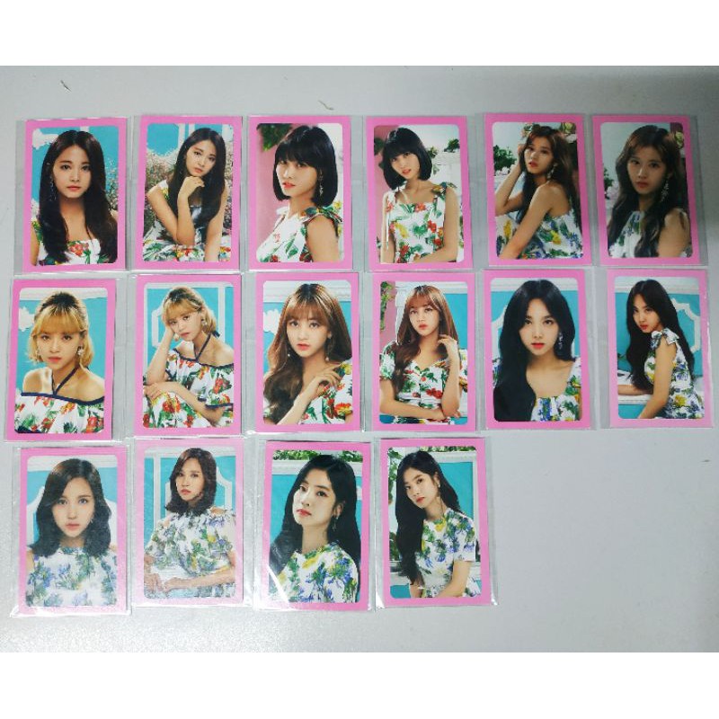 Set ảnh card thành viên TWICE - TWICE Zone2: Fantasy Park