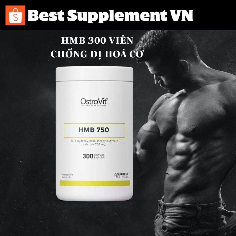 Ostrovit HMB 300 viên | Thực Phẩm Bổ Sung Phát Triển Cơ