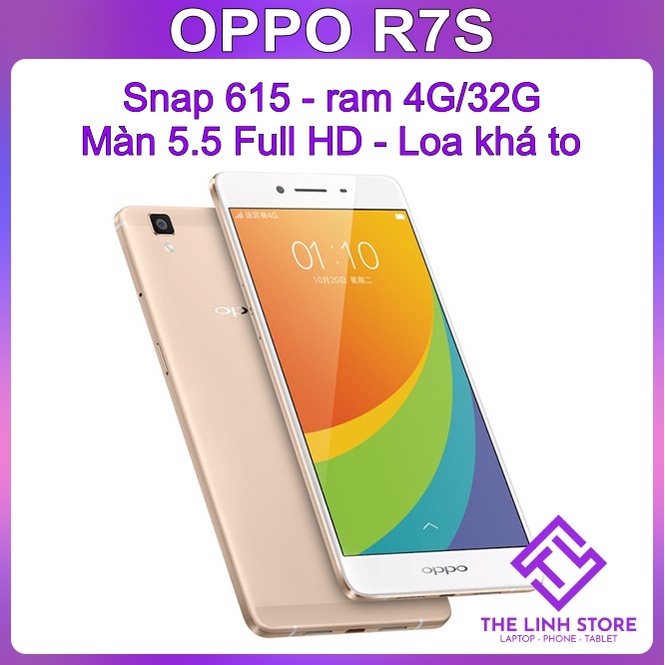 Điện thoại OPPO R7s ram 4G+32G - Màn 5.5 inch