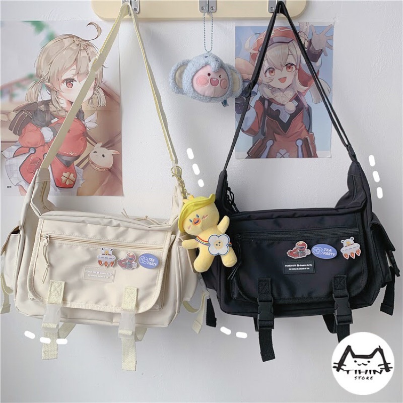 Túi Đeo Chéo Đi Học Chống Thấm Nước Mã 2421