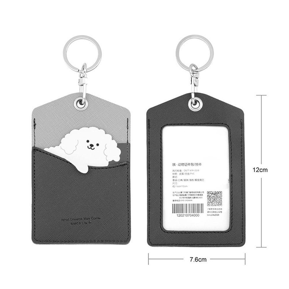 Ví Da Đựng Thẻ ID / Bằng Lái Xe Họa Tiết Động Vật Dễ Thương
