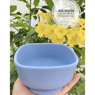 Chén ăn dặm silicon Deco cao cấp Hàn Quốc