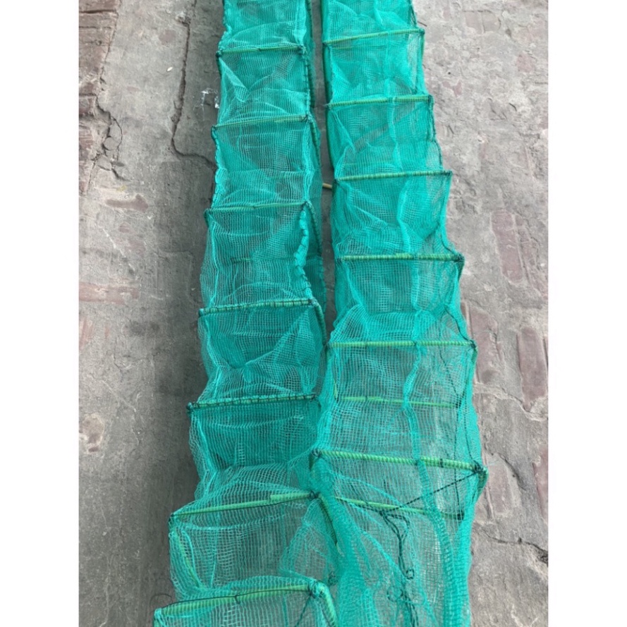 LỒNG BÁT QUÁI ĐÁNH CÁ TÔM BẰNG 4-5-7-9-11 KHUNG  CHÃ LƯỚI DỆT KIM CHẮC CHẮN  TÚI DÀI 70CM DẦY BỀN