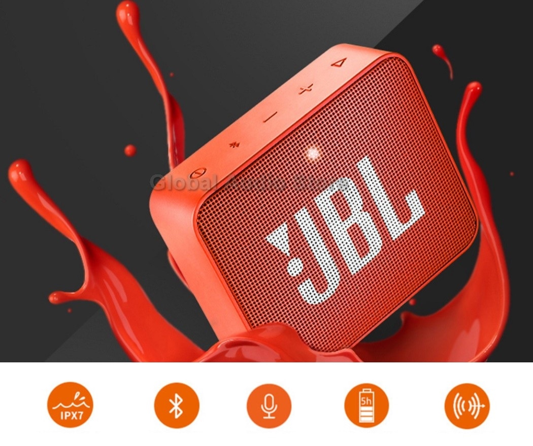 Loa Bluetooth Không Dây Jbl Go 2 Ipx7 Chống Thấm Nước Kèm Phụ Kiện